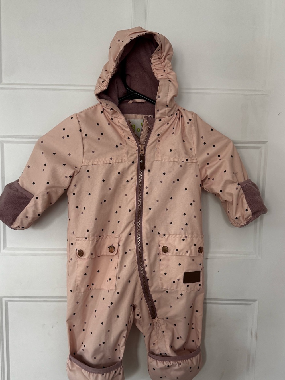 Gagou Tagou Baby Girls Mid-Season One-Piece Suit